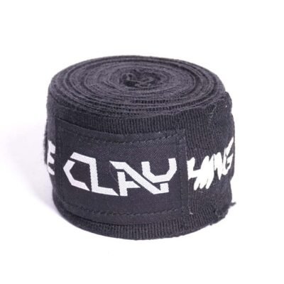 Bandage De Boxe Clay 4,5m - Noir