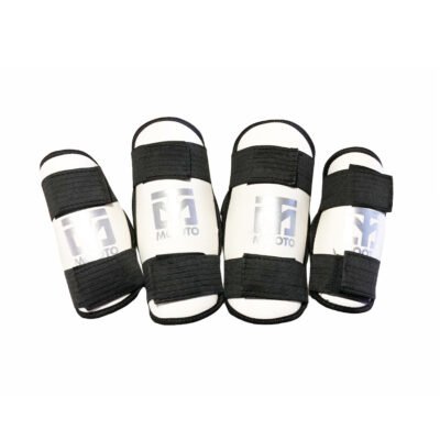 Protège de Taekwondo MOTO - Blanc