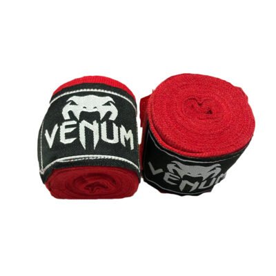 Bandage De Boxe VENUM 3M - ROUGE