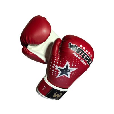 Gant De Boxe WHITEFACE 5 Stars 10 OZ - Rouge