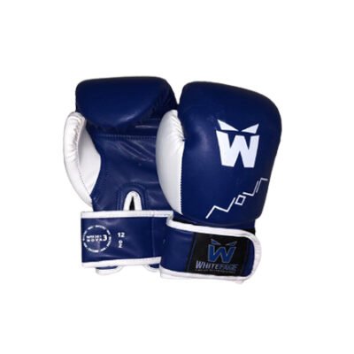 Gant de Boxe White Face - Bleu