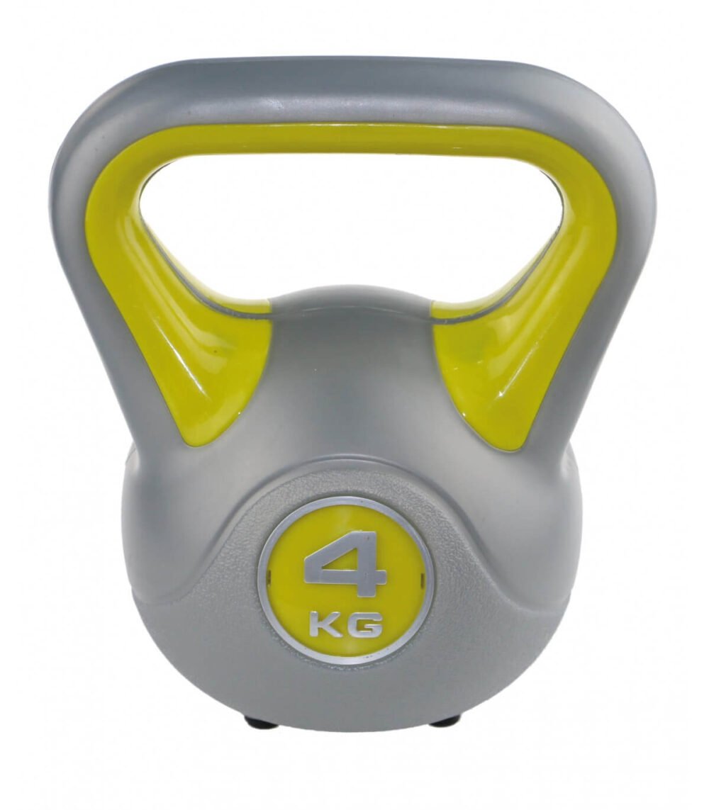 Kettlebell FIT 4 Kg SVELTUS - Jaune