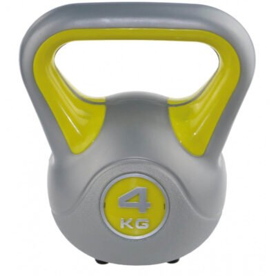 Kettlebell FIT 4 Kg SVELTUS - Jaune